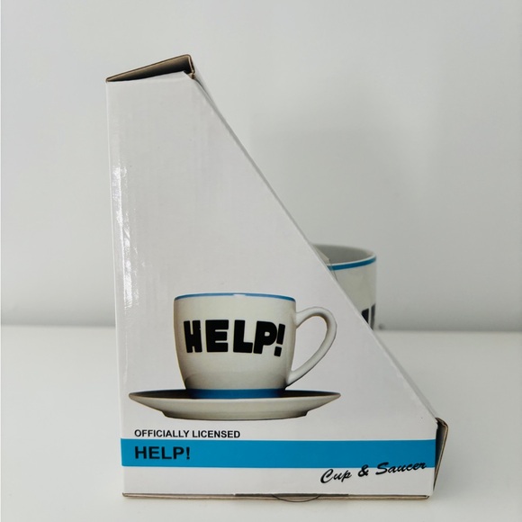 The Beatles Help Cup & Saucer - Picture 3 of 5